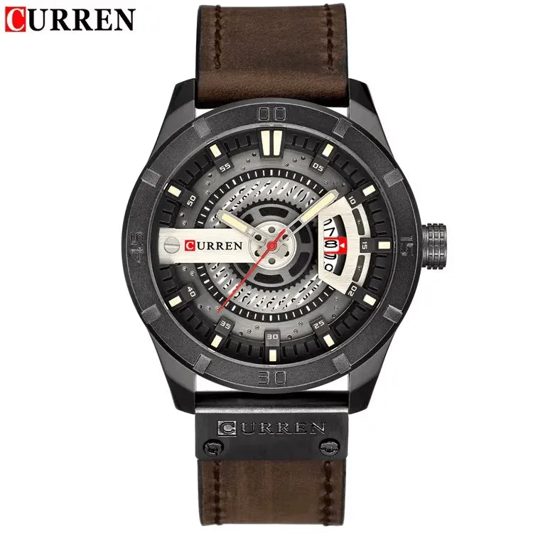 Tactical Quartz Date Watch - Rugged Style