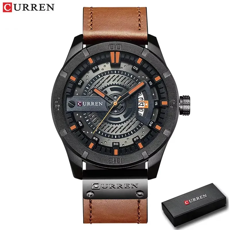 Tactical Quartz Date Watch - Rugged Style