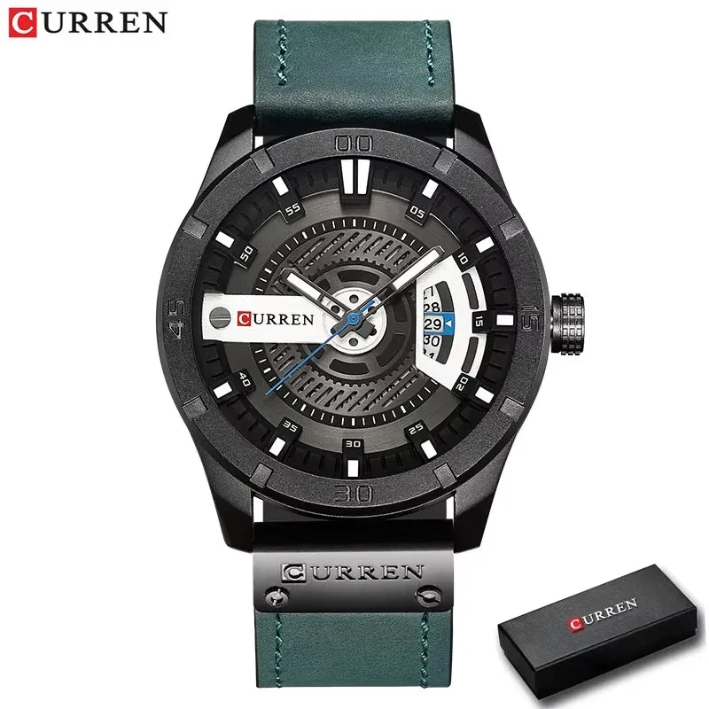 Tactical Quartz Date Watch - Rugged Style