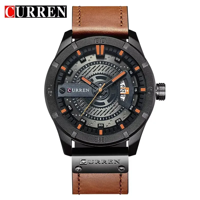 Tactical Quartz Date Watch - Rugged Style
