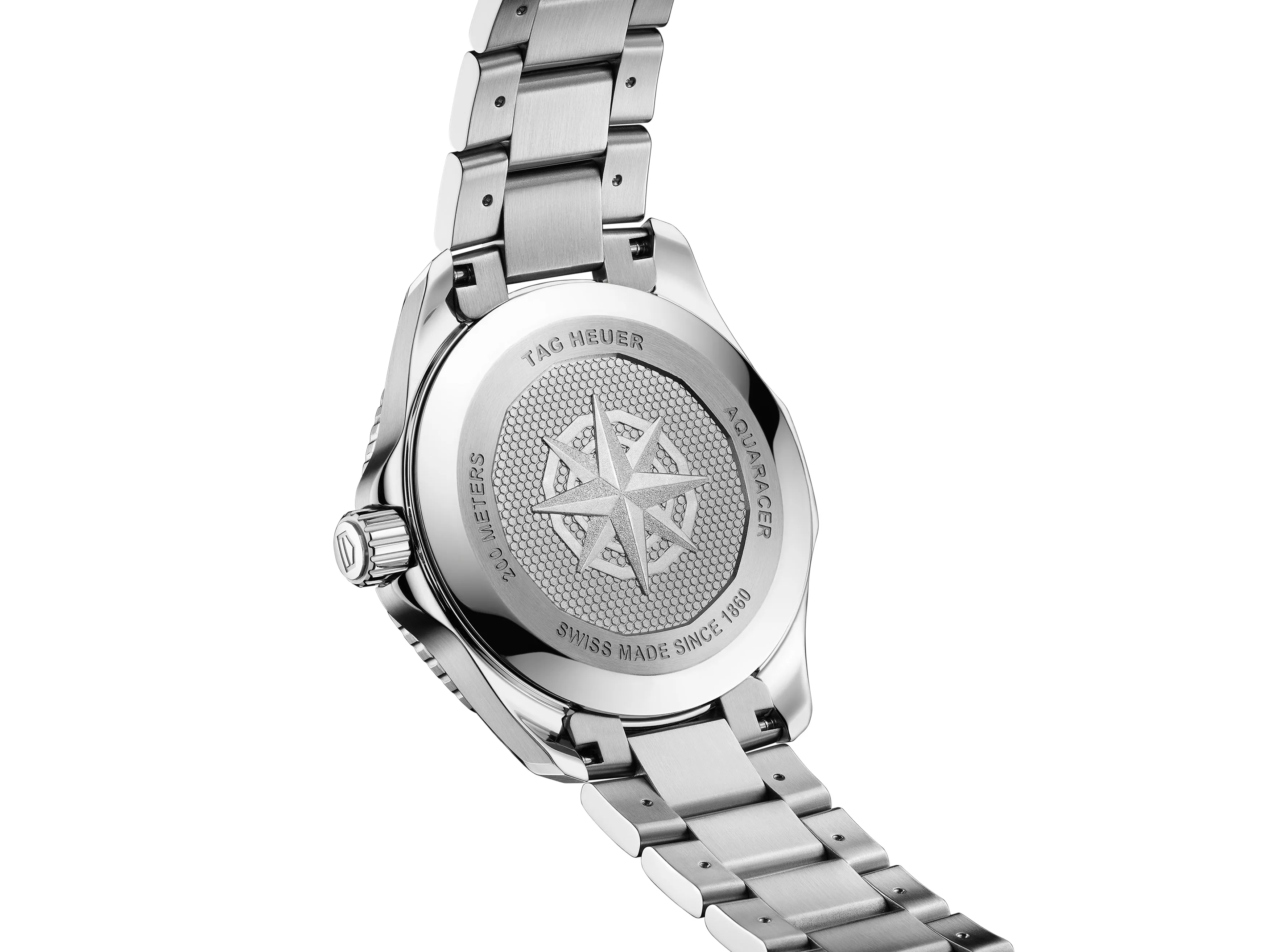 TAG Heuer Aquaracer Professional 200 Quartz Watch with White Dial