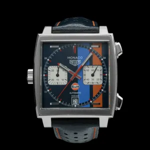 TAG Heuer - Monaco Chronograph "Gulf" Edition CAW211R.FC6401