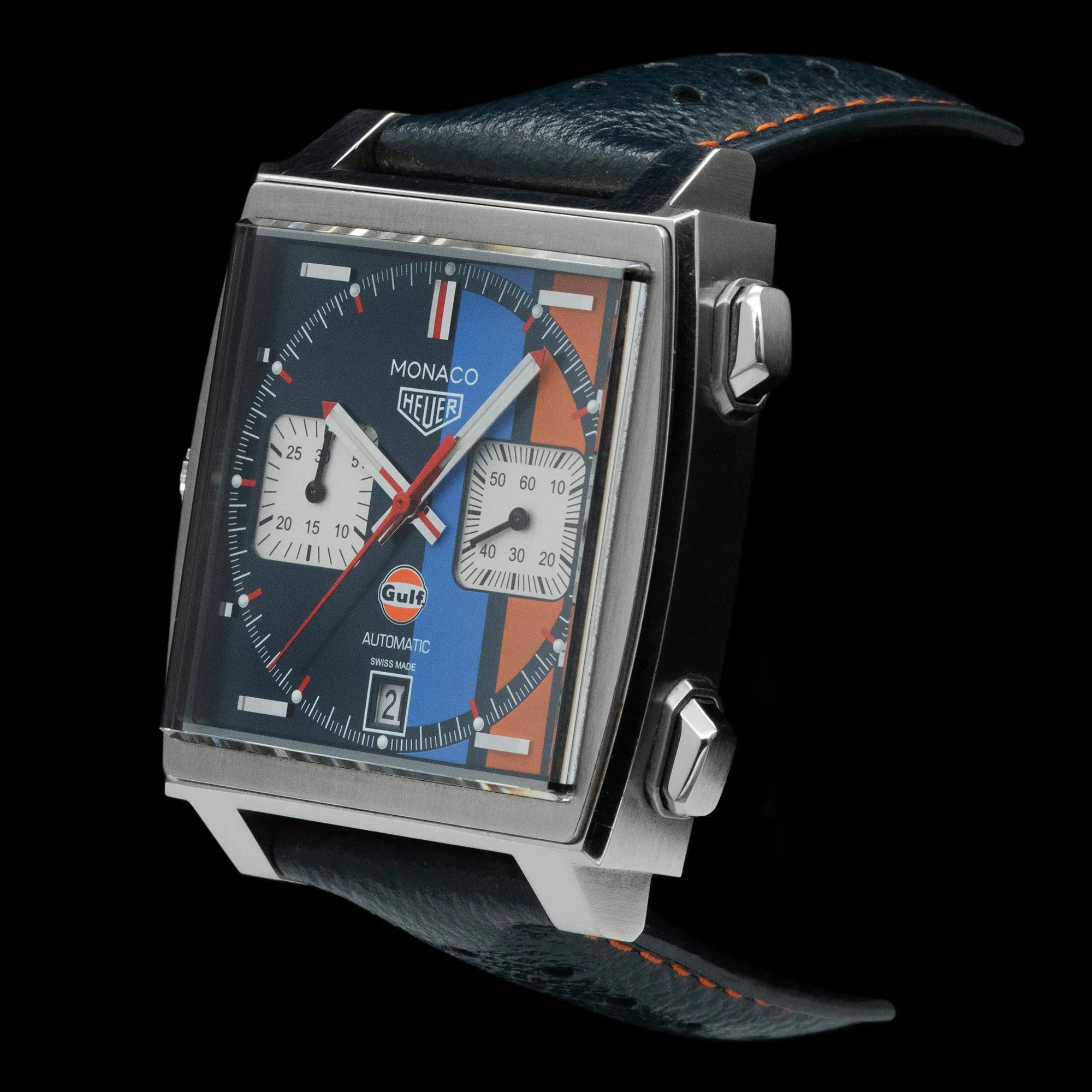 TAG Heuer - Monaco Chronograph "Gulf" Edition CAW211R.FC6401