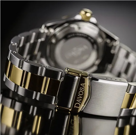 Ternos Medium Automatic 200m Swiss-Made Black Gold Men's Diver Watch 16619750