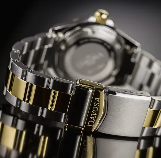 Ternos Medium Automatic Swiss-Made White Gold Diver Watch 16619720 OUTLET