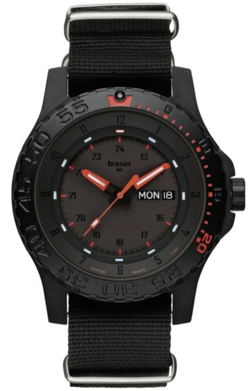 TH3 Watch P 66 Red Combat Nato