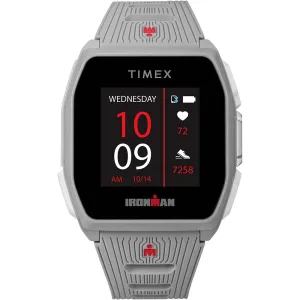 Timex IRONMAN® R300 GPS Smartwatch - Light Grey-Silver Tone