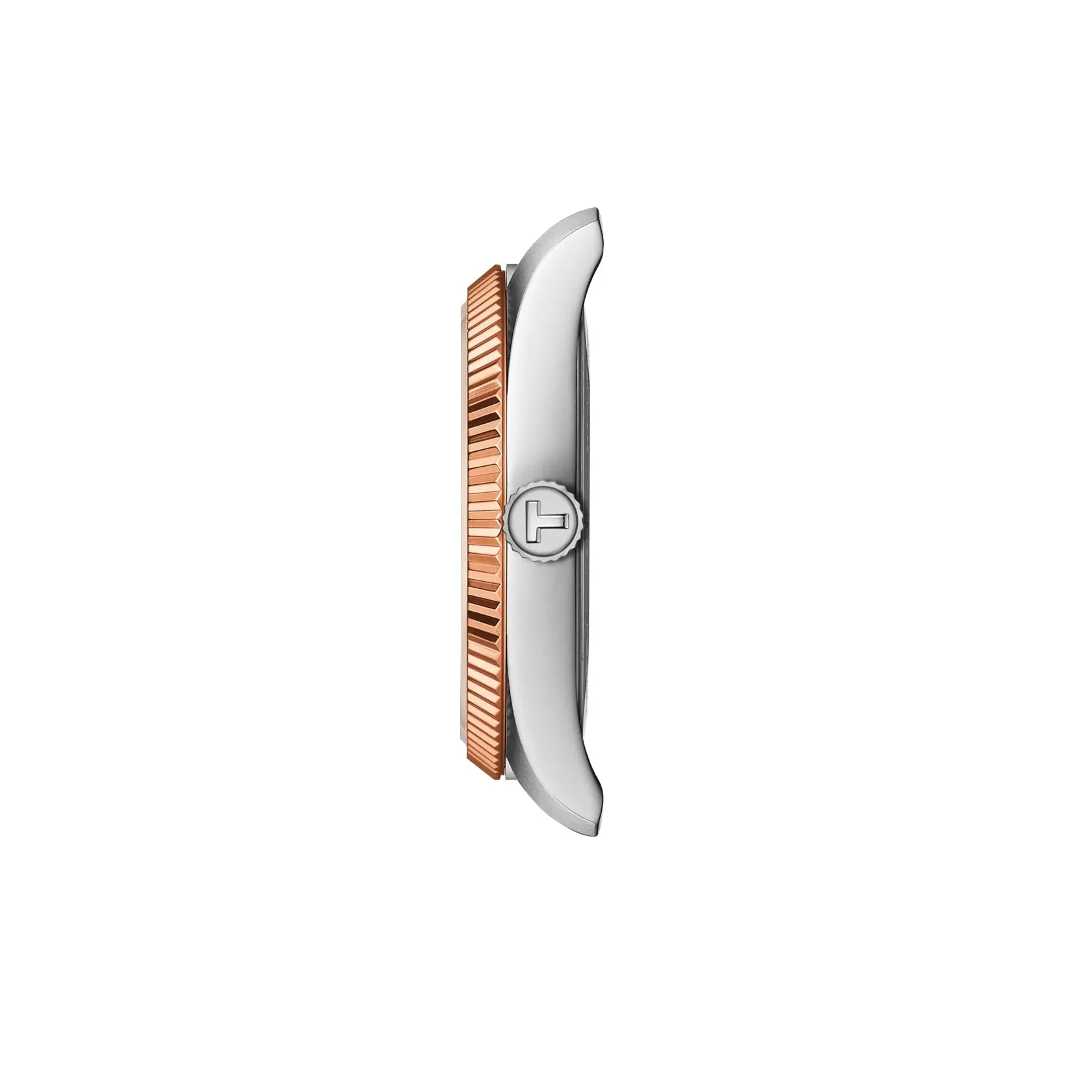 Tissot Ballade (34mm) Ladies Two Tone Blue Dial Watch