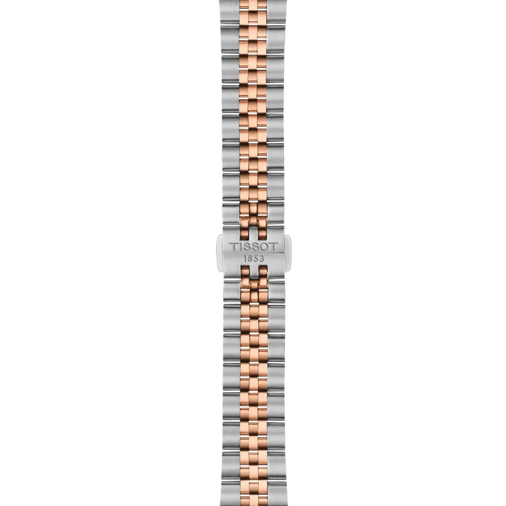Tissot Ballade (34mm) Ladies Two Tone Blue Dial Watch