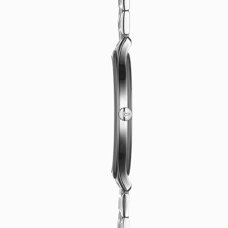 Tissot Clock Tradition 5.5 39mm Black Quartz Steel T063.409.11.058.00