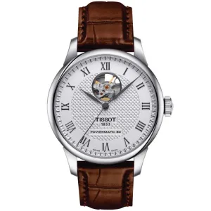 Tissot Le Locle Powermatic 80 Open Heart Automatic Men's Watch T0064071603301
