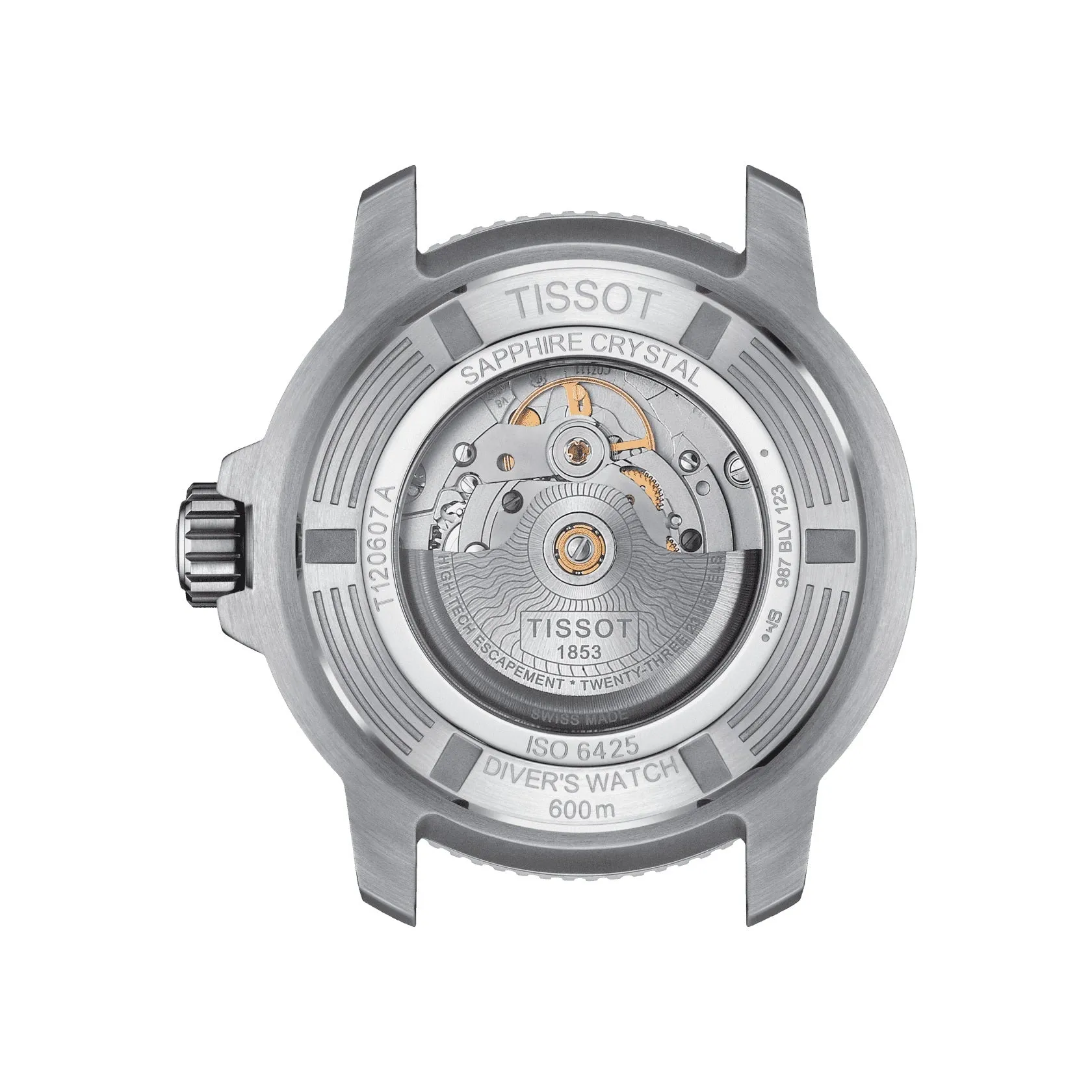 Tissot Seastar 2000 Professional Powermatic 80 Mens Stainless Steel Black Dial Black Rubber Strap