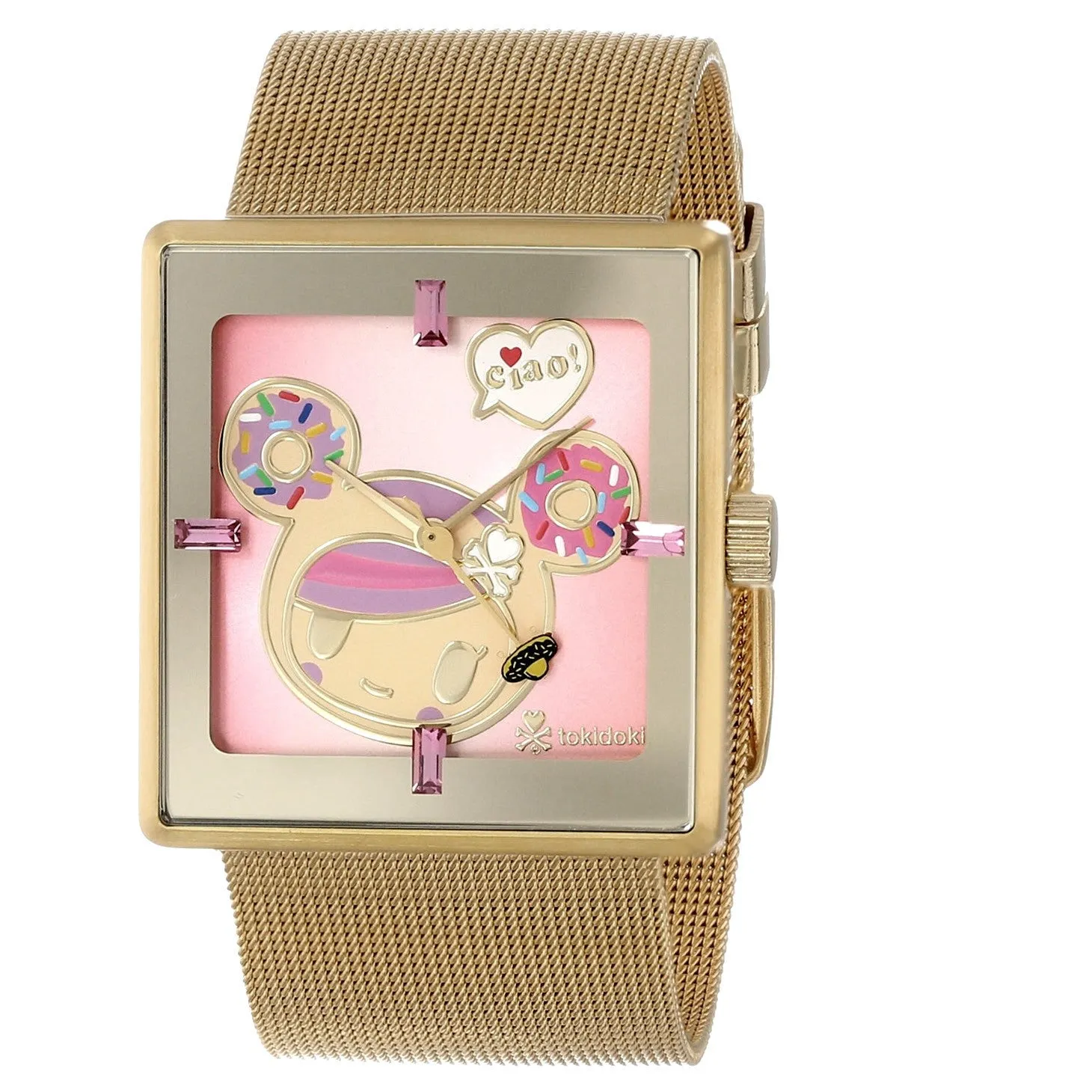 Tokidoki Donutella Mesh Watch