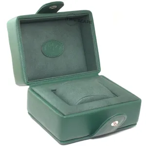 Underwood (London) - Single Watch Storage Case in Green Leather