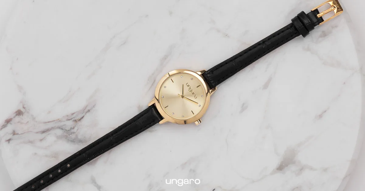 Ungaro UMN028A-Watch Lina Black