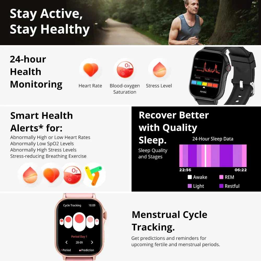 Unisex 2.13 Inch Amoled Gps Smartwatch