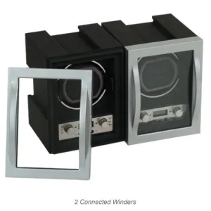 WOLF Module 4.1 Stackable Single Watch Winder w/Cover- 2 Units