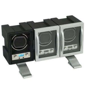 WOLF Module 4.1 Stackable Single Watch Winder w/Cover- 3 Units