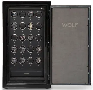 WOLF Watch Safe Atlas 20 Piece Onyx