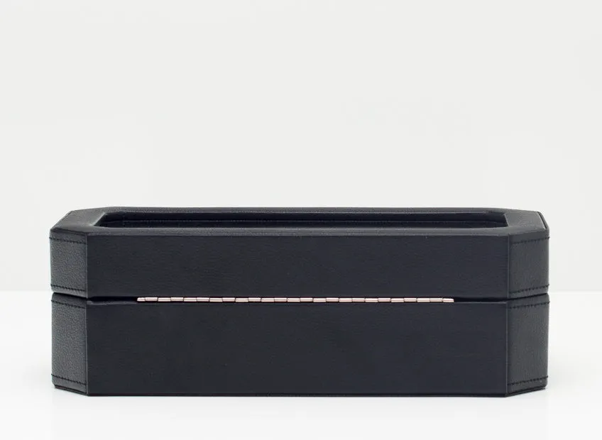 WOLF Windsor 5 Piece Watch Box with Cover