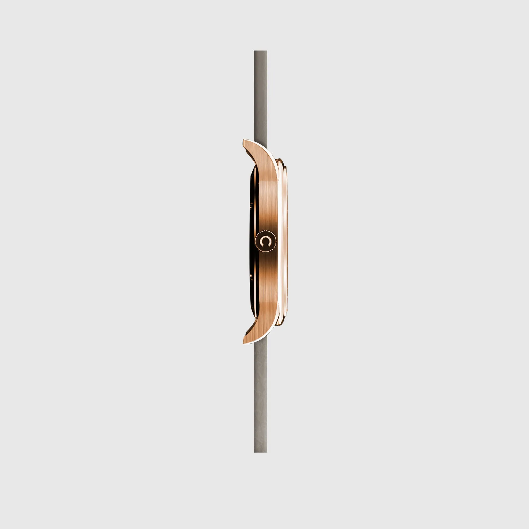 Womens Heritage 36 Rose Gold with Taupe Dial