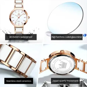 Women's Waterproof Reloj Para Mujer Wristwatch