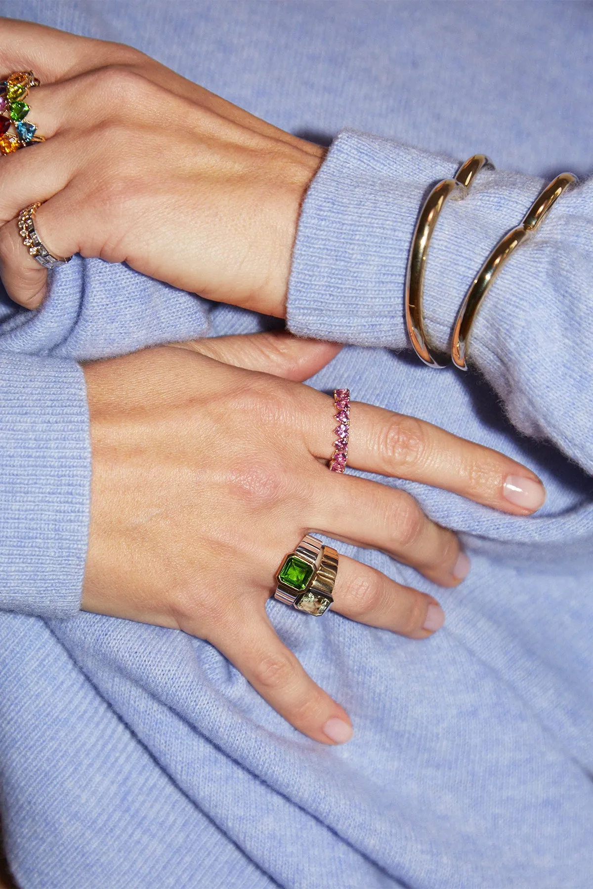 YVONNE LÉON | LARGE HEART BRACELET